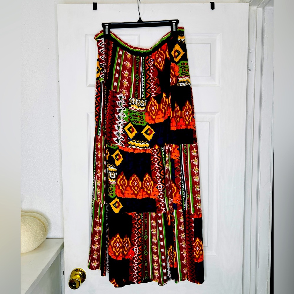 Women’s Multi Color Maxi Skirt